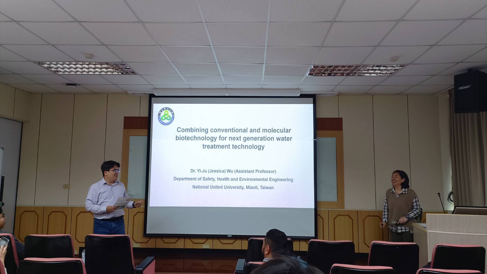 書報討論 -國立聯合大學環境與安全衛生工程學系 吳怡儒 助理教授演講(另開新視窗/jpg檔)圖片